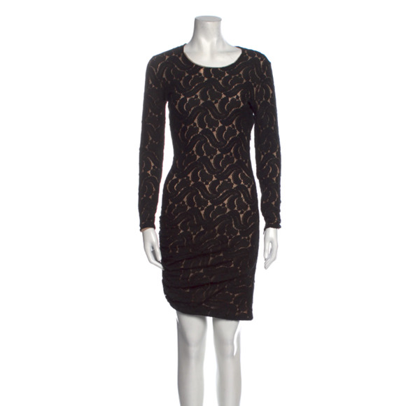 A.L.C. Lace Pattern Knee-Length Dress Size: XS - Picture 1 of 5